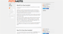 Desktop Screenshot of blog.fotomoto.com